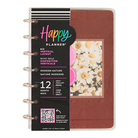 Me & My Big Ideas Happy Planner - Modern Nature Mini Planner 12 Month Jul 26 - Jun 27