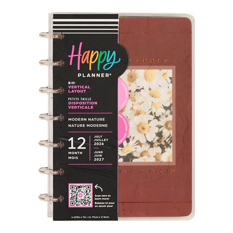 Me & My Big Ideas Happy Planner - Modern Nature Mini Planner 12 Month Jul 26 - Jun 27