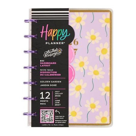 Me & My Big Ideas Happy Planner - Golden Garden Mini Planner 12 Month Jul 26 - Jun 27