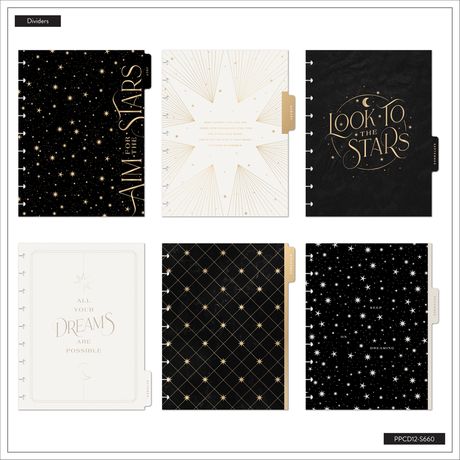 Me & My Big Ideas Happy Planner - Eternal Stars Patchwork Classic Planner 12 Month Jul 26 - Jun 27