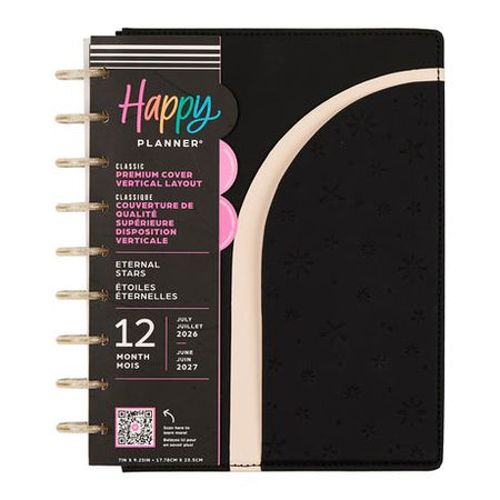 Me & My Big Ideas Happy Planner - Eternal Stars Patchwork Classic Planner 12 Month Jul 26 - Jun 27