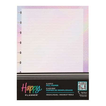 Me & My Big Ideas Happy Planner - Prism And Pearl Classic Fill Paper