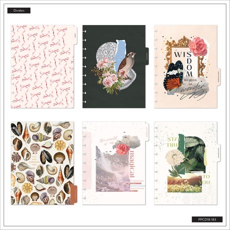 Me & My Big Ideas Happy Planner - Crafted Collage Midnight Classic Planner 18 Month Jul 26 - Dec 27