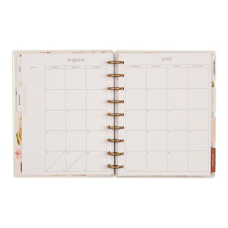 Me & My Big Ideas Happy Planner - Crafted Collage Midnight Classic Planner 18 Month Jul 26 - Dec 27
