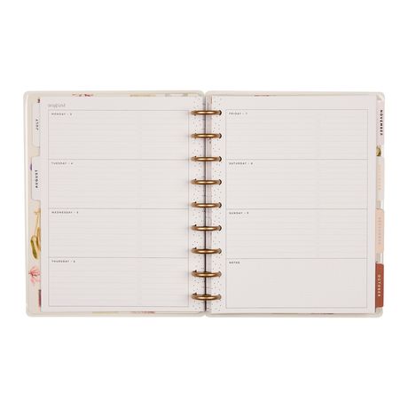 Me & My Big Ideas Happy Planner - Crafted Collage Midnight Classic Planner 18 Month Jul 26 - Dec 27