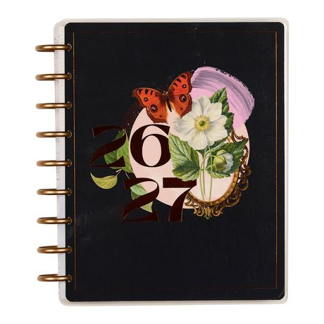 Me & My Big Ideas Happy Planner - Crafted Collage Midnight Classic Planner 18 Month Jul 26 - Dec 27