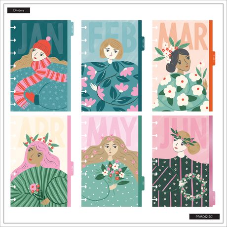 Me & My Big Ideas Happy Planner - Floral Embrace Mini Planner 12 Month Jul 26 - Jun 27