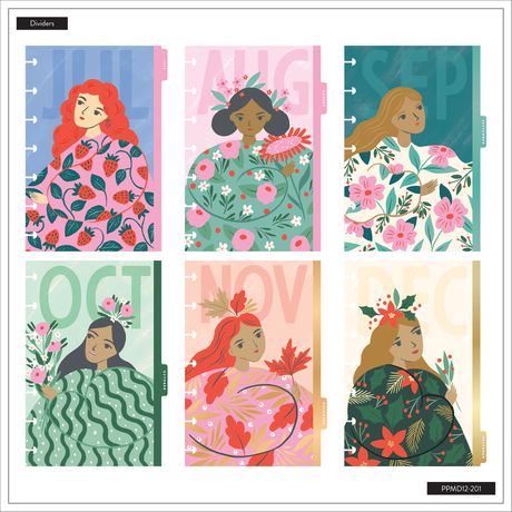 Me & My Big Ideas Happy Planner - Floral Embrace Mini Planner 12 Month Jul 26 - Jun 27