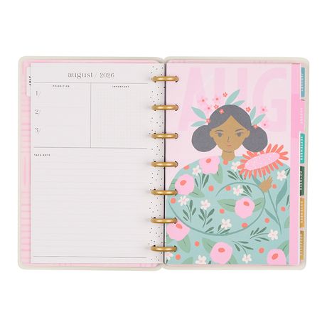 Me & My Big Ideas Happy Planner - Floral Embrace Mini Planner 12 Month Jul 26 - Jun 27