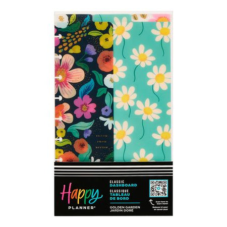 Me & My Big Ideas Happy Planner - Golden Garden Classic Dashboard