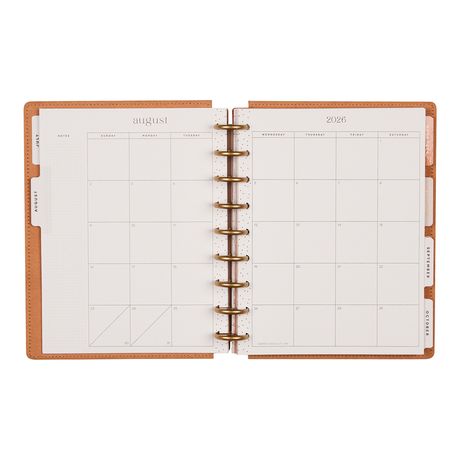 Me & My Big Ideas Happy Planner - Dune Hues Fabric Classic Planner 12 Month Jul 26 - Jun 27