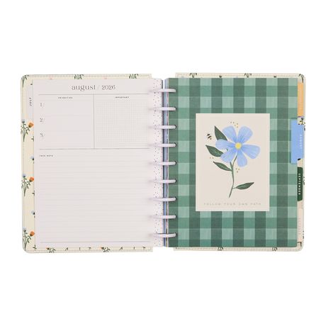 Me & My Big Ideas Happy Planner - Country Charm Fabric Classic Planner 12 Month Jul 26 - Jun 27
