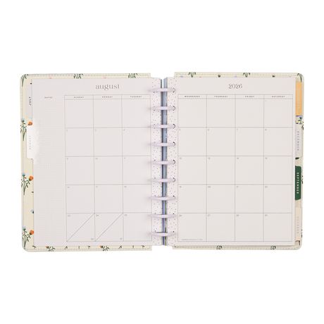 Me & My Big Ideas Happy Planner - Country Charm Fabric Classic Planner 12 Month Jul 26 - Jun 27