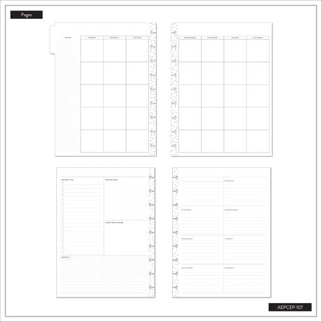 Me & My Big Ideas Happy Planner - Spring Tapestry Classic Undated Calendar Extension Pack