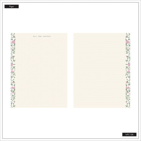 Me & My Big Ideas Happy Planner - Classic Discbound Notebook Spring Tapestry