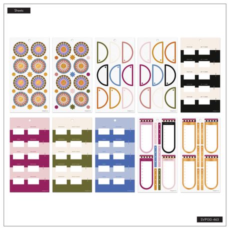 Me & My Big Ideas Happy Planner - Sticker Value Pack Horizon Lines