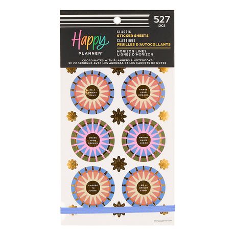 Me & My Big Ideas Happy Planner - Sticker Value Pack Horizon Lines