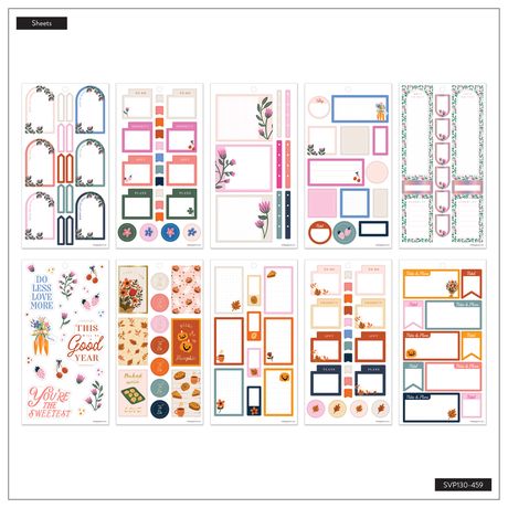 Me & My Big Ideas Happy Planner - Sticker Value Pack A Festive Year
