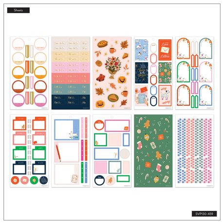Me & My Big Ideas Happy Planner - Sticker Value Pack A Festive Year