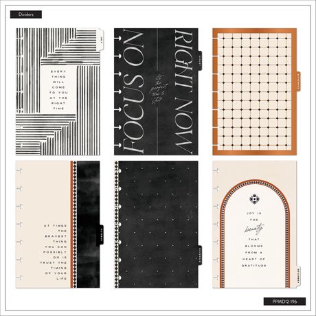 Me & My Big Ideas Happy Planner - Neutral Noir Mini Planner 12 Month Jul 26 - Jun 27