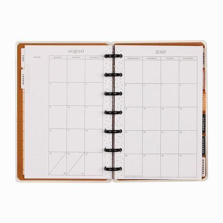 Me & My Big Ideas Happy Planner - Neutral Noir Mini Planner 12 Month Jul 26 - Jun 27