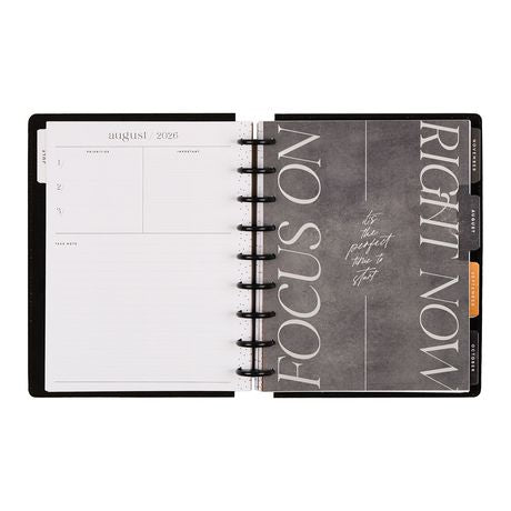 Me & My Big Ideas Happy Planner - Neutral Noir Velvet Classic Planner 12 Month Jul 26 - Jun 27
