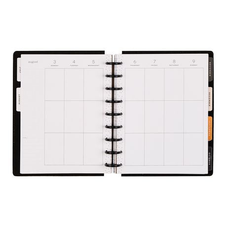 Me & My Big Ideas Happy Planner - Neutral Noir Velvet Classic Planner 12 Month Jul 26 - Jun 27