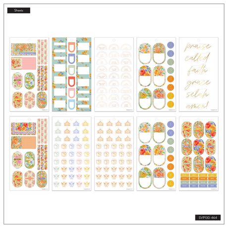 Me & My Big Ideas Happy Planner - Sticker Value Pack French Papers
