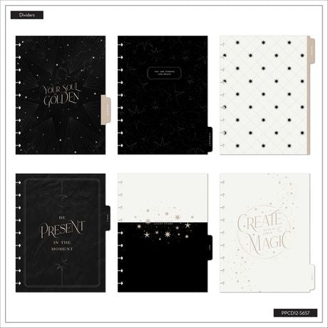 Me & My Big Ideas Happy Planner - Eternal Stars Fabric Classic Planner 12 Month Jul 26 - Jun 27