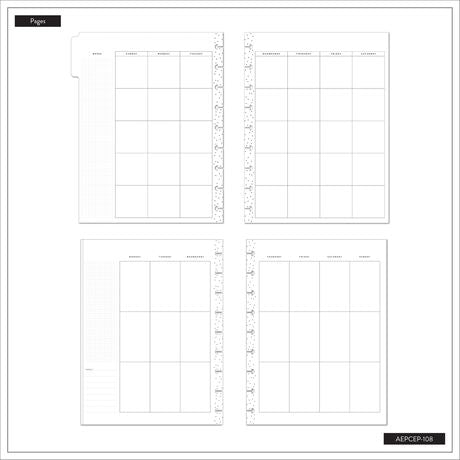 Me & My Big Ideas Happy Planner - Modern Nature Classic Undated Calendar Extension Pack