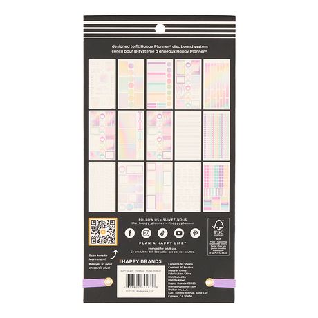 Me & My Big Ideas Happy Planner - Sticker Value Pack Prism And Pearl