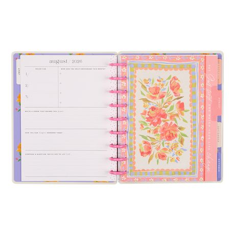 Me & My Big Ideas Happy Planner - French Papers Classic Planner 12 Month Jul 26 - Jun 27