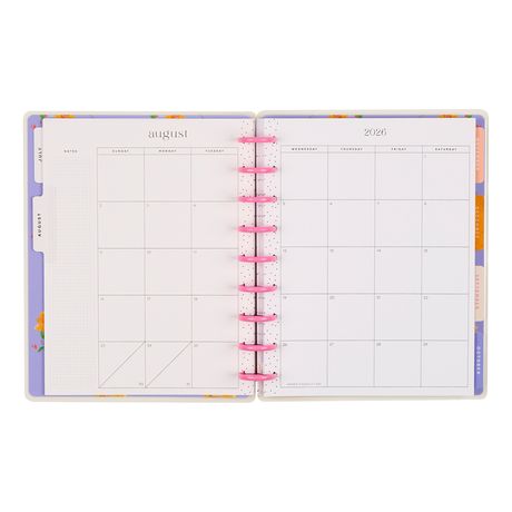 Me & My Big Ideas Happy Planner - French Papers Classic Planner 12 Month Jul 26 - Jun 27