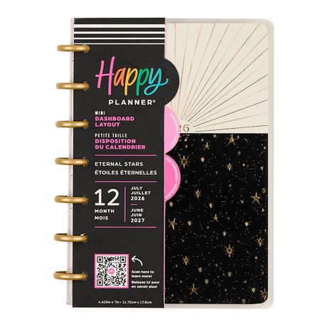 Me & My Big Ideas Happy Planner - Eternal Stars Mini Planner 12 Month Jul 26 - Jun 27