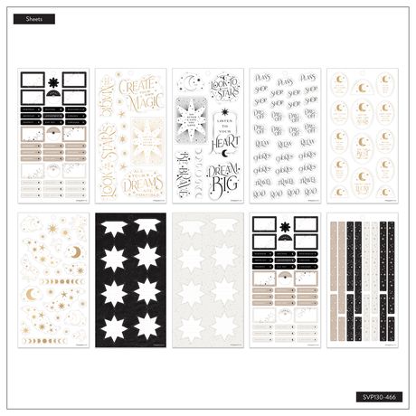 Me & My Big Ideas Happy Planner - Sticker Value Pack Etermal Stars