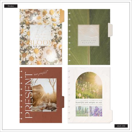 Me & My Big Ideas Happy Planner - Wellness Discbound Guided Journal Modern Nature