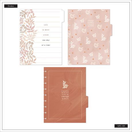 Me & My Big Ideas Happy Planner - Classic Discbound Notebook Dune Hues