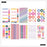 Me & My Big Ideas Happy Planner - Sticker Value Pack - Color Vibe