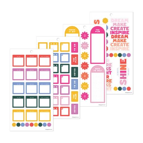 Me & My Big Ideas Happy Planner - Sticker Value Pack - Color Vibe
