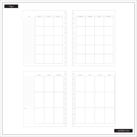 Me & My Big Ideas Happy Planner - Golden Garden BIG Undated Calendar Extension Pack