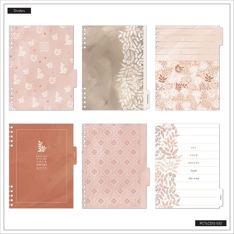 Me & My Big Ideas Happy Planner - Dune Hues Twin Loop Classic Planner 12 Month Jul 26 - Jun 27