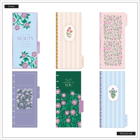 Me & My Big Ideas Happy Planner - Spring Tapestry Skinny Planner 12 Month Jul 26 - Jun 27