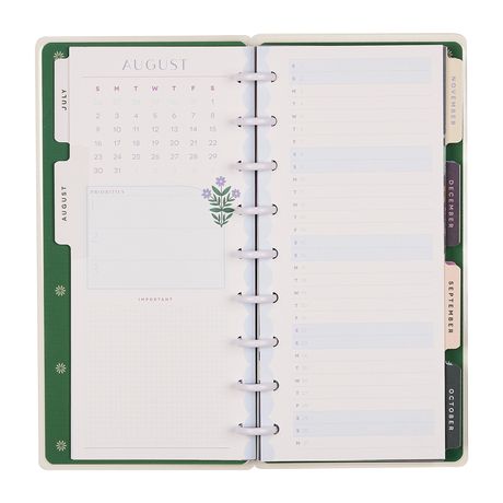 Me & My Big Ideas Happy Planner - Spring Tapestry Skinny Planner 12 Month Jul 26 - Jun 27