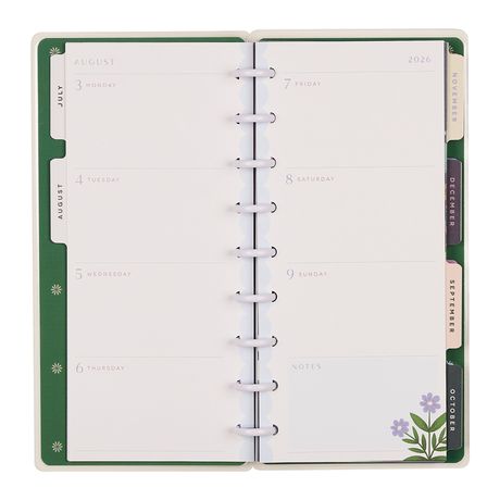 Me & My Big Ideas Happy Planner - Spring Tapestry Skinny Planner 12 Month Jul 26 - Jun 27