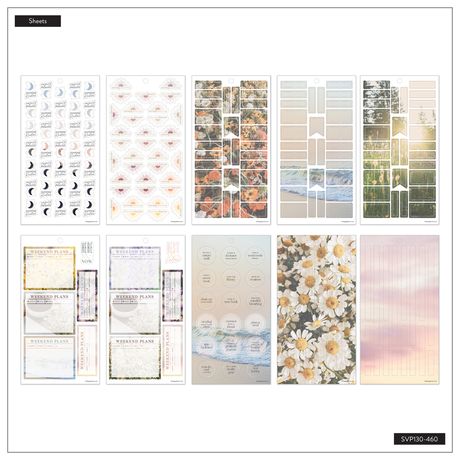 Me & My Big Ideas Happy Planner - Sticker Value Pack Modern Nature
