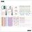 Me & My Big Ideas Happy Planner - Sticker Value Pack Spring Tapestry