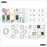 Me & My Big Ideas Happy Planner - Sticker Value Pack Spring Tapestry