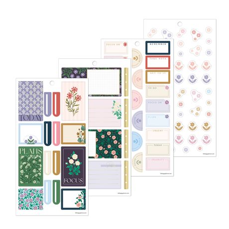 Me & My Big Ideas Happy Planner - Sticker Value Pack Spring Tapestry