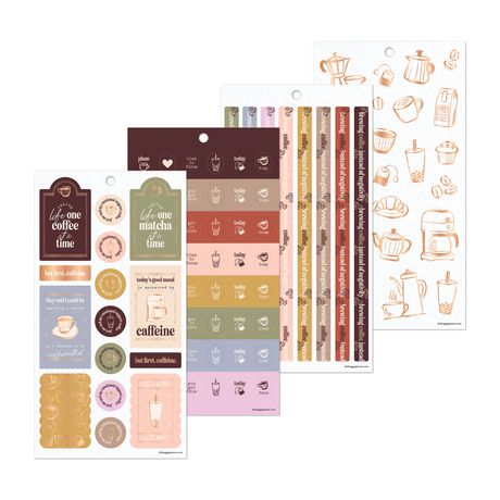Me & My Big Ideas Happy Planner - Sticker Value Pack Cozy Cup