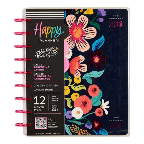Me & My Big Ideas Happy Planner - Golden Garden Classic Planner 12 Month Jul 26 - Jun 27